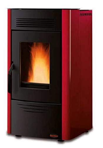 Poêle à granules mod.dorina Nordica 7 Kw version Bordeaux