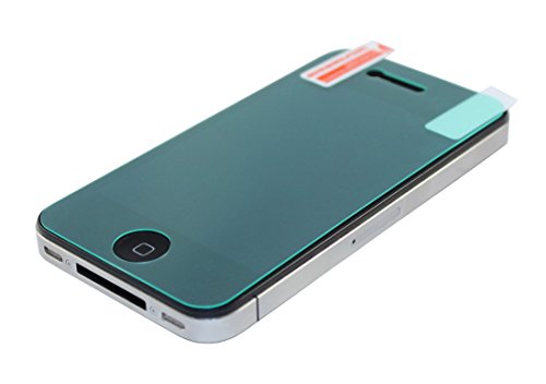 2x iPrime® Premium Apple iPhone 4/4s Panzerfolie aus TPU Anti Shock Folie Panzer Schutzfolie Displayschutzfolie – Vorderseite Front - 3