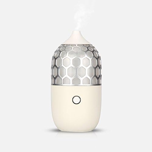 J-S-Q Ultrasonic Humidifier Aromatherapy Machine, 90ML Capacity Family Bedroom Humidifier, Quiet Operation, and Night Light Function(85*166mm) ( Color : 1# )