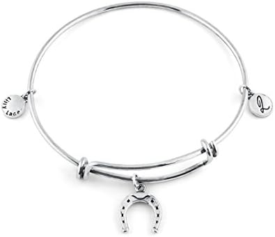 LILLY LACE vintage silver women's jewelry bracelet with pendant for women and girls, beautiful retro bangle with charms, stylish fashion jewelry, women's jewelry, silver charm bracelet 6317