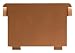 Produktbild HAN 5, Metall-Stützplatte DIN A5 quer, für HAN Holz-Karteikästen und Karteitröge, braun