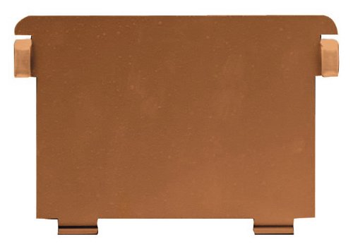 HAN 5, Metall-Stützplatte DIN A5 quer, für HAN Holz-Karteikästen und Karteitröge, braun