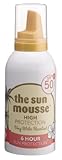 The Sun Mousse 6 Hour Sun Protection for Sensitive Skin (SPF 50)