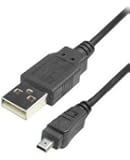 USB cable for Panasonic Lumix DMC-GM1, DMC-GM1K, DMC-GM5, DMC-GM5K, DMC-GM5L, DMC-GM5W, DMC-GX1, DMC-GX1K, DMC-GX1X Digital Camera - Length: 3.3ft / 1M