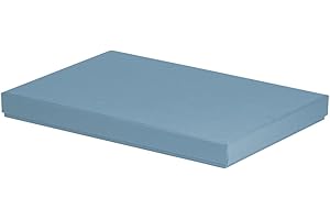 Rössler Papier 13521453150 - Boxline Carton rectangulaire, convient pour DIN A4, Denim, 1 pièce