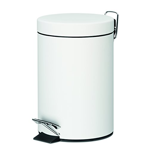 Kela 20325 Kosmetikeimer, 3 l, Metall, Per, Weiß