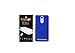 Firetalk Mobile Accessory Combo For Lenovo K6 Power-(BLue)(1 Plastic back cover with 1 flexible series tempered) RS.349.00
