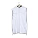 Tonsee Beard Apron Gather Cloth Bib Facial Hair Trimmings Catcher Cape Bathroom (White)