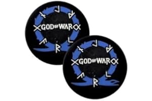 Pack of 2pcs God of War Thumb Grips for PS5 PS4 XBOX One X S Joystick Controller Skin Caps - PARTS4U®