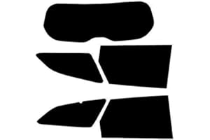 PSSC WINDOW FILM PSSC Pre Cut Rear Car Window Films for Ford Focus Estate 2011 to 2016 05% Very Dark Limo Tint