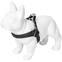 [Gesponsert]Karl Lagerfeld Haustiere Hunde Brustgeschirr, Farbe: Schwarz, Größe: XS