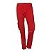 Price comparison product image Men Harem Pants,Men's Sale Pure Color Sport Work Tracksuit Trousers Male Fashion Elastic Waistband Pocket Ankle Workwear Overalls Red
