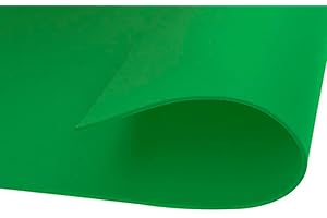 INNSPIRO Goma EVA verde claro láminas 20x30cm.x1mm. 20u. Material muy utilizado para manualidades y decoración