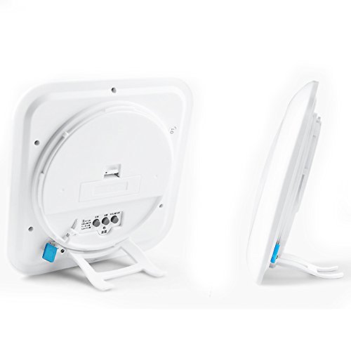 Wasserdicht Dusche Uhr LCD-Display, Digital-Badezimmer-K¨¹chen-Wand-Saugnapf Uhr, Big Desktop-Tischuhr - 4