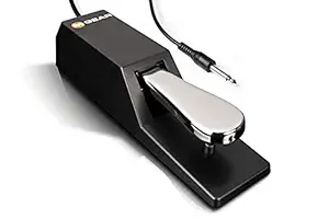 M-Audio SP-2 |Universal Sustain Pedal with Piano Style Action, The Ideal Accessory for MIDI Keyboards, Digital Pianos, Electronic Keyboards & More