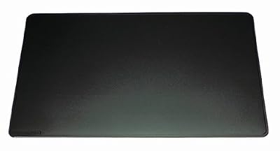 Durable 710301 Sous-main Plaque Simple Format Bureau 65 x 52 cm Bords Rainurés Noir Lot de 5