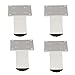 Produktbild baoblaze Set von 4 Couch Sofa Füße Möbel Schrank Beine Bett Ständer Beine Möbel Teile Zubehör