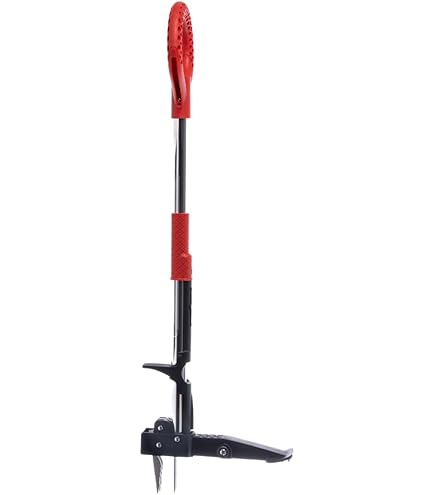 Extracteur De Mauvaises Herbes Avec Crochet En V Outil De Désherbage En Acier Inoxydable Outil De Desherbage Manuel Avec Manche Desherbeur A Main De