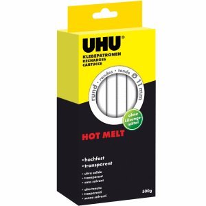 Preisvergleich Produktbild Uhu Klebepatrone Hot Melt 11mm transparent 500g