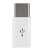 Produktbild SZHAIYU 2 x USB C Adapter auf Micro USB OTG Type C Konverter für Samsung Huawei Nexus 5X/6P MacBook OnePlus HTC 10 und mehr (Weiß)