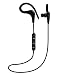 Produktbild Bodbii Bluetooth 4.0 Stereo Ohrbügel Sport In-Ear Kopfhörer Wireless Bluetooth Headset Kopfhörer mit Mikrofon, Schwarz, 160mm