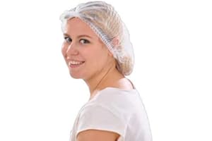 SIA Gorro recogepelo en TST de polipropileno talla 55 cm (Blanco) - 100 Unidades