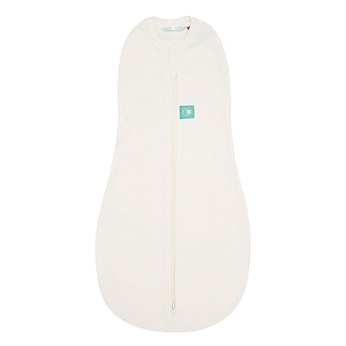 ergoCocoon Organic Zip-up Swaddle for 0-3 Months 0.2 Tog (Natural)