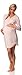 Cornette Maternity Nightdress 654/08 (Peach/White, S)