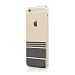 Produktbild Incipio [Design Series] Wesley Stripes Schutzhülle für Apple iPhone 6 / 6S in schwarz [Auffällige Metallfolie | Robuste Hartschale | Transparent] - IPH-1400-BLK
