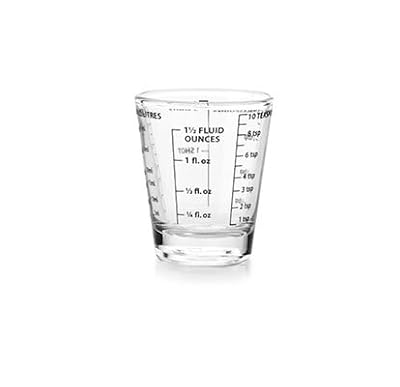 IBILI 744800 Doseur Mini, Verre, Transparent, 5 x 5 x 6 cm