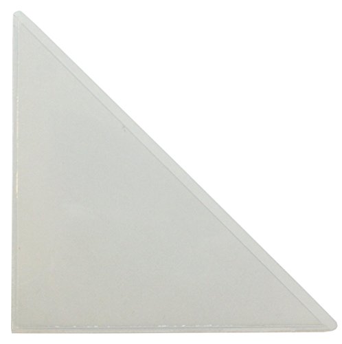 Self Adhesive Triangle Diagonal Corner Pocket 100mm x 100mm Pack of 10