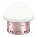 Produktbild MoKo LED Tischlampe - 30W aufladbar dimmbar Kugel Lampe Nachttisch Nachtlampe Stimmungslicht Atmosphäre-Licht mit 6 USB Charger und 3-Stufen-Touchdimmer für Schlafzimmer, Kinderzimmer, Rose Gold
