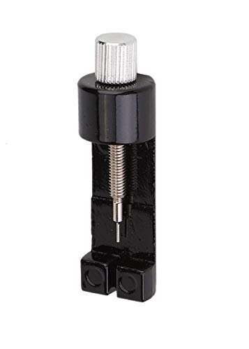 Duevin Kit Orologiaio, Orologio Strumento di Rimozione Cinturino per Cinturino Cinturino per Perni Attrezzo per La Riparazione, Strumento per la Sostituzione della Cinghia(Nero)