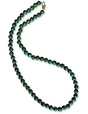 Malachit Halskette, rund, 6mm