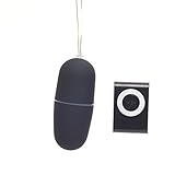 Loveusex Boules De Geisha RééDucation PéRinéE pour Femme Vibrantes A Distance œUf Vibrant Medical Silicone Stimulateur Intime Silencieux (Noir)