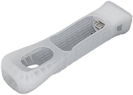 Changwei Accessory for Nintendo Wii (White Motion Plus Adapter + Silicone Sleeve for Nintendo Wii)