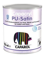 Caparol Capacryl PU-Satin Weiß 2,5 Liter