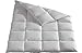 Produktbild Revital Daunendecke 240x220 cm 100% DAUNEN 220x240, mittelwarme Ganzjahresdecke, Wärmegrad 3, 6x7 Kasssetten, 4 cm hohe Innenstegen, gefüllt mit 1800g MADE IN GERMANY (240x220)