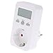 Produktbild Festnight EU-Stecker Digital Energiemessgerät Energiezähler Plug-in LCD Display Power-Monitor | Strom Elektrische Energieverbrauch Überwachung Socket