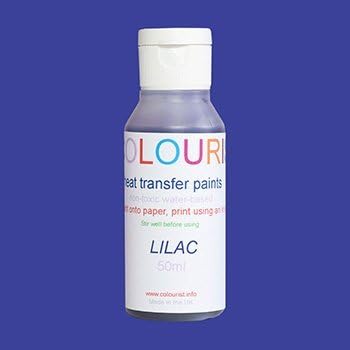 Colourist : Heat Transfer Paint : 50ml : Series 2 : Lilac