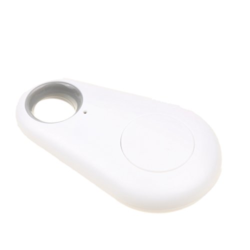 Dolity Localizzatore Intelligente Bluetooth GPS Antifurto Tracker Indicatore Di Posizionamento Chiave Tag - Bianco
