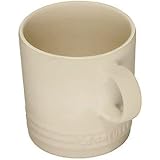 Le Creuset - Taza de gres, desayuno, 350 ml, color crema (Perla)