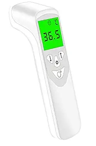 Medicept Slim Design Non Contact Infrared Thermometer with Colour Coded Fever Guidance for Babies and Adults