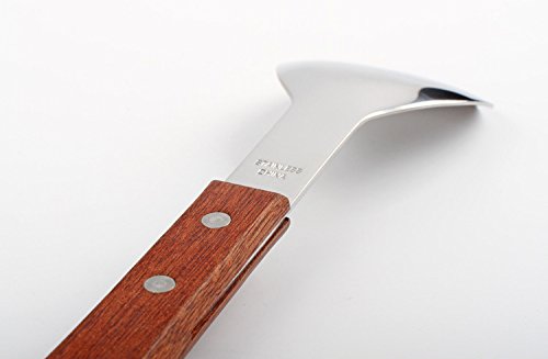 Eisschaufel, Isenretail Eisportionierer, Edelstahl Eiscreme, Holz Griff, 24CM - 5