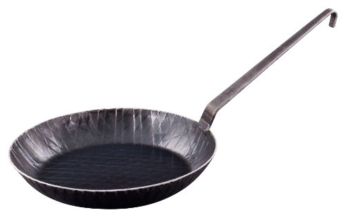 GRÄWE® PROFI schmiedeeiserne Bratpfanne (/) 24 cm — hoher Rand — - 2