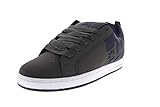 Cupsole Konstruktion DC Shoes Herren Court Graffik - Low-top Shoes for Men Skateboardschuhe, Grey/orange, 50 EU
