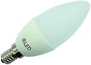 RLED 51+834-06-400 - Dimmable LED Candle Bulb, 6W, E14 Screw, Neutral Light, 4200°K