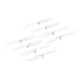 Produktbild Fantasyworld 4 Paar Original-Drone Propeller Teile CW / CCW Propeller für Eachine JJR / C H8 Mini RC Quadcopter