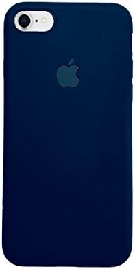 iPhone 7/8 Silicone Original Case, Slim Smooth Premium Durable Soft TPU Rubber Silicone Gel back Case Cover for iPhone 7/8 (5.5 Inch) (Blue)