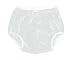 Haian Adult Incontinence Pull-on Plastic Pants 3 Pack (XLarge, Transparent White)